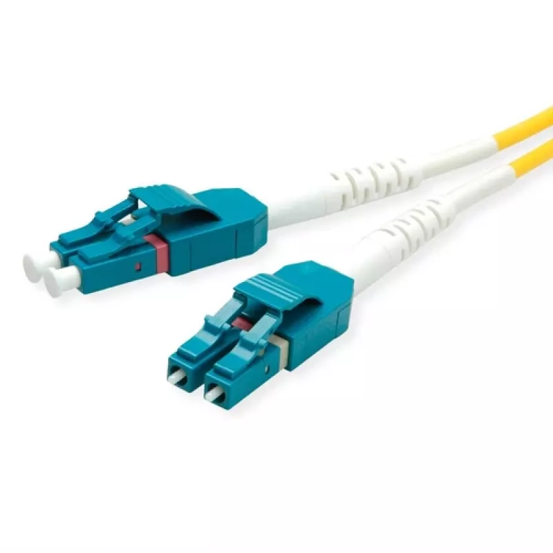 Cabo de fibra ótica InfiniBand ROLINE 7m 2x LC OS2 amarelo