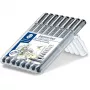 Fineliner Staedtler pigment liner 308 preto 8 unid.