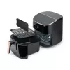 Fritadeira de ar sem óleo de mesa Wilfa Dualfry Split AFD-80SPLIT — capacidade de 8 L, 1600 W