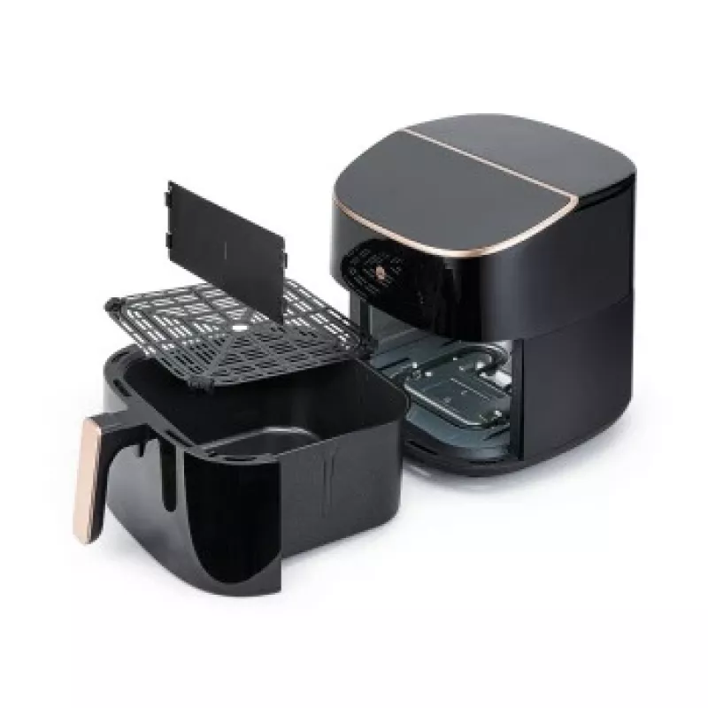Fritadeira de ar sem óleo de mesa Wilfa Dualfry Split AFD-80SPLIT — capacidade de 8 L, 1600 W