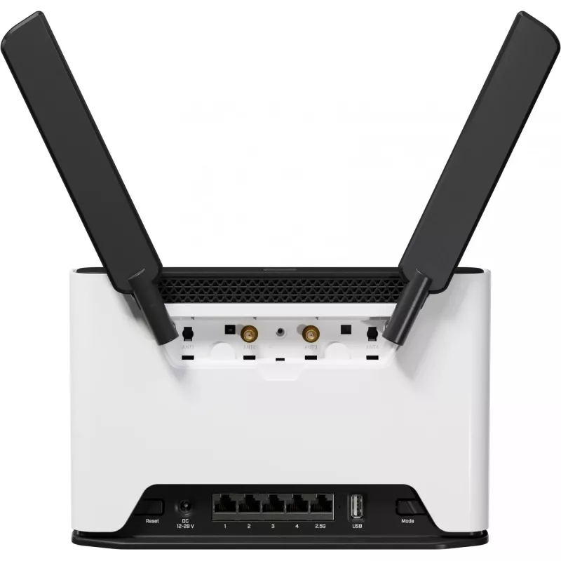 MikroTik Chateau LTE18 AX - router sem fios - switch de 5 portas - GigE, 2,5 GigE - Wi-Fi 5, Wi-Fi 6 - dual-band (S53UG+5HAXD2HAXD-TC&EG18-EA)