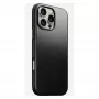 Capa para telemóvel Nomad Modern Leather Case para iPhone 16 Pro Max, 6,9 polegadas (17,5 cm), preta, pele+PC+TPU