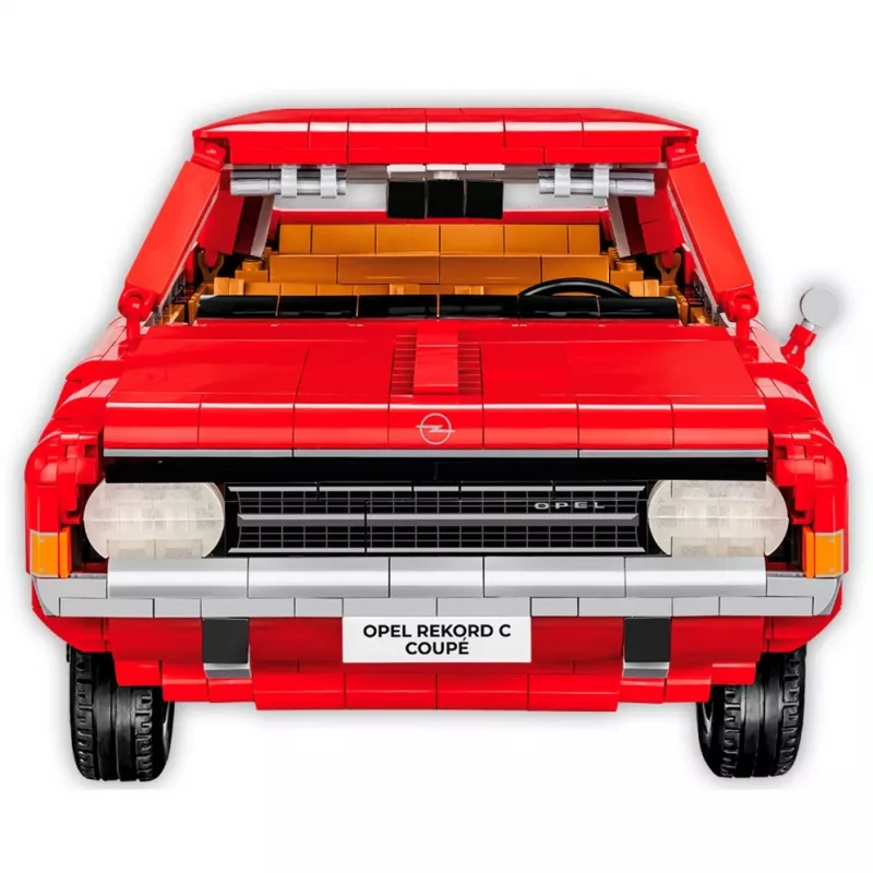Brinquedo de construção Cobi Opel Rekord C Coupé escala 1:12 modelo COBI-24345, conjunto de construção para colecionadores