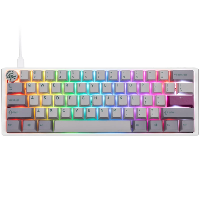 Teclado Ducky One 3 Mini USB US English cinzento (DKON2161ST-RUSPDMIWHHC2)