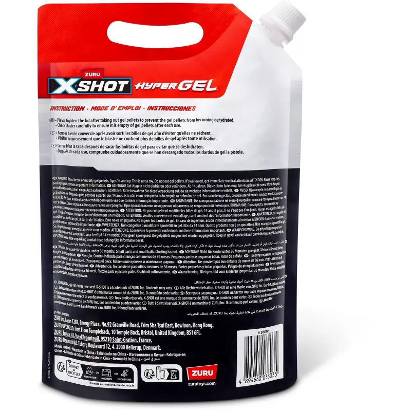 XShot HYPER GEL 36810-EN71 Acessório/consumível para arma de brincar recarga