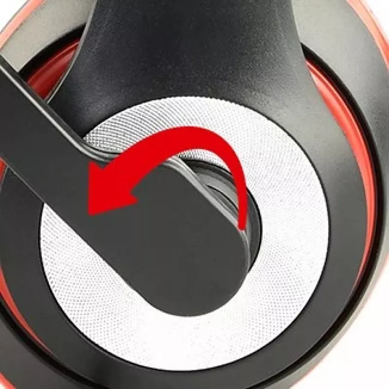 Headset gaming com fios GEMBIRD MHS-03-BKRD — binaural, circum-aural, 3,5 mm, cabo de 1,8 m, vermelho/preto