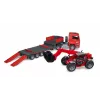 Conjunto de veículos BRUDER MAN TGA camião carregador com carregador Manitou