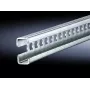 Calha de montagem em rack Rittal 4943.000, aço, prateado, profundidade 455 mm, pack de 6