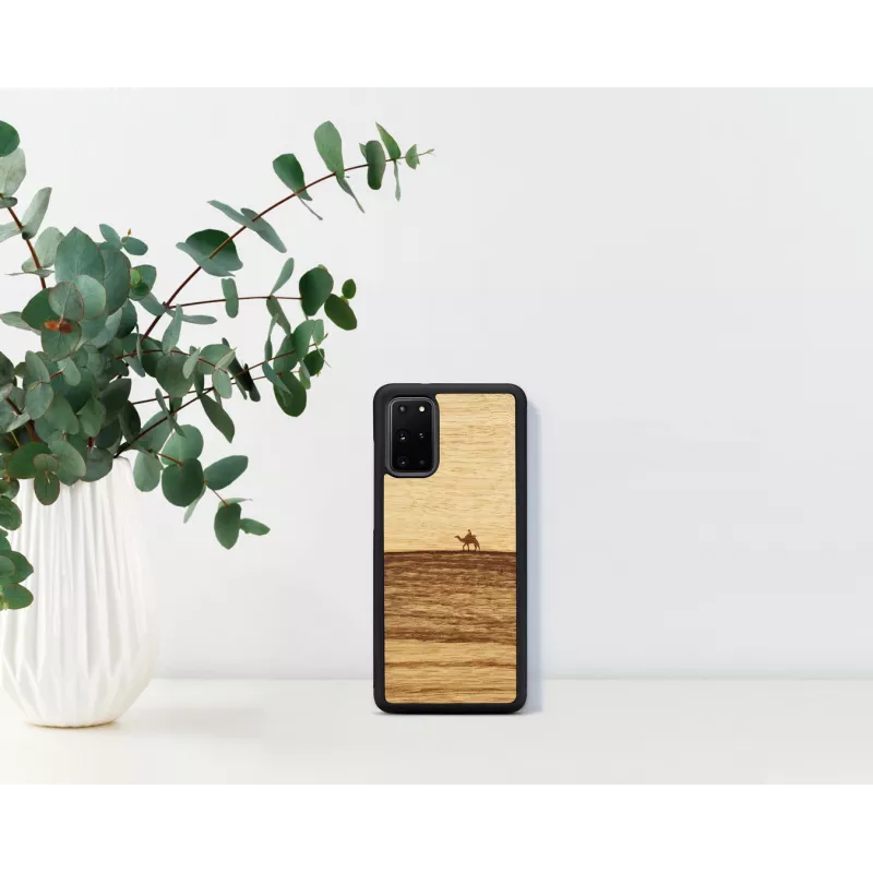 Capa para smartphone Man and Wood Galaxy S20+ Terra preto capa de proteção para Samsung Galaxy S20+