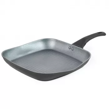 Chapa Russell Hobbs RH01861EU7 28 cm Crystaltech – superfície de cozedura antiaderente, frigideira plana