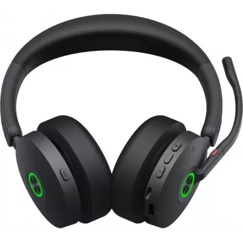 Headset on-ear Yealink BH74 UC USB-C/A com conectividade UC, interface dupla USB-C e USB-A