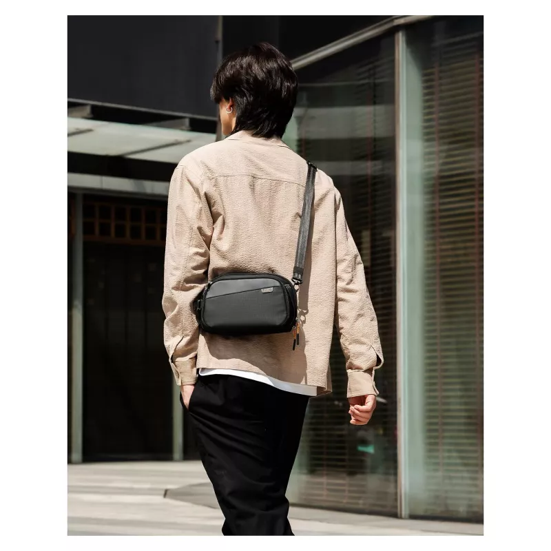 Bolsa para cabos Inateck AB03010 — bolsa organizadora 27 × 15,8 × 11 cm, preto