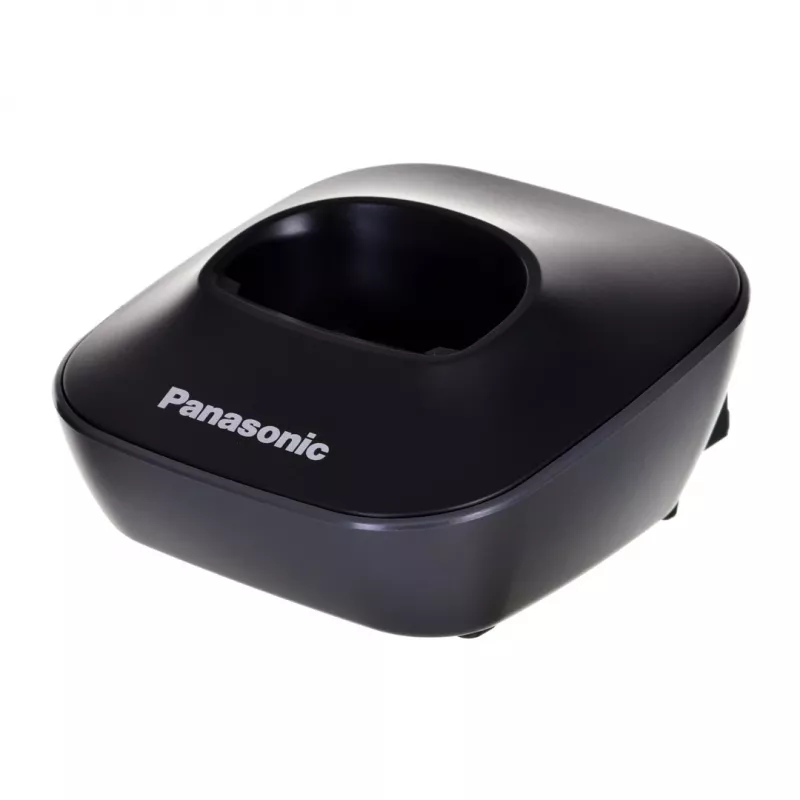 Panasonic KX-TG1611 telefone sem fios DECT, identificação de chamadas, agenda de 50 entradas, até 15 h de conversação, preto