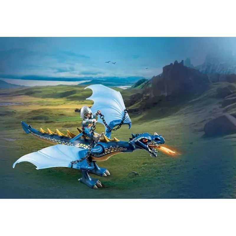 Conjunto de figuras Novelmore 71644 dragão de combate