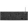 Renkforce RF-3561816 teclado USB + PS/2 QWERTZ alemão preto (RF-3561816)