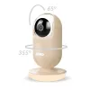 Vedo creme intercomunicador de bebé eletrónico com recetor sem fios