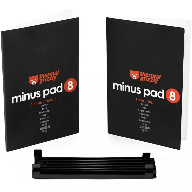 Peça para sistema de refrigeração Thermal Grizzly TG-M2SSD-ABR preto
