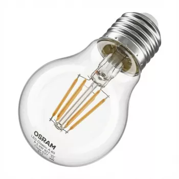 Osram LED Classic A 60 Filament P 5,9 W 827 Clear E27 lâmpadas LED, forma de lâmpada clássica