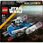 LEGO Star Wars Captain Rex Y-Wing Microfighter Peça de colecionador – Brinquedo de nave espacial das Guerras Clônicas com uma minifigura de personagem para meninos a partir dos 6 anos