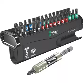 Conjunto de bits Wera 05057697001 Bit-Check 30 Impaktor 2