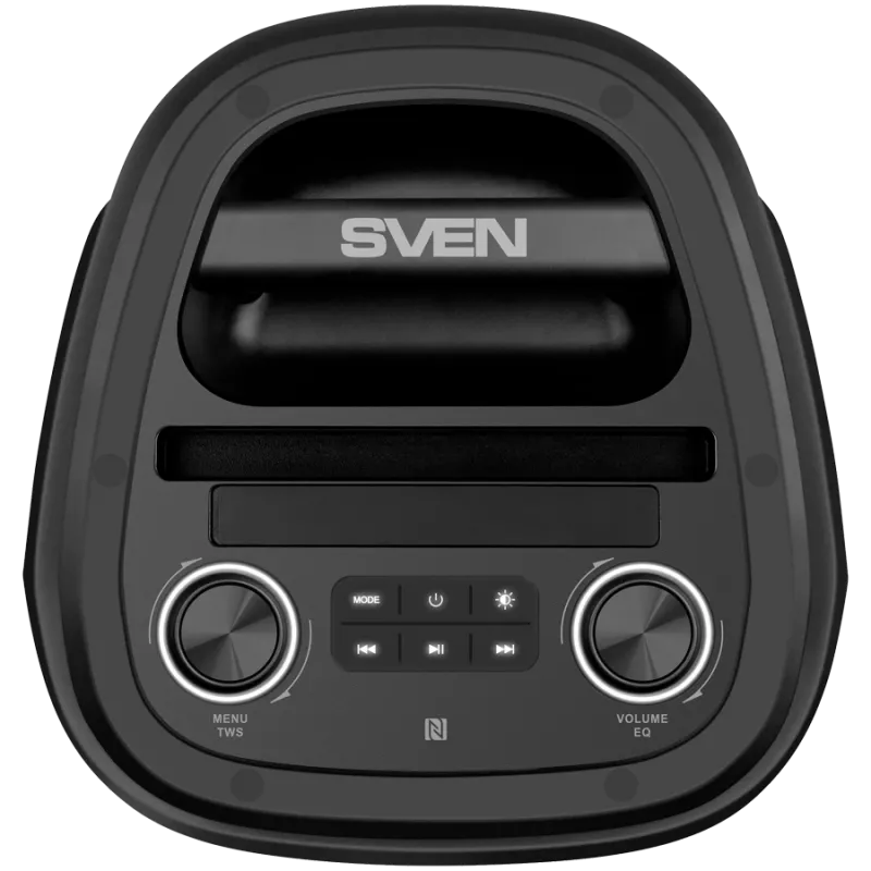 SVEN PS-850, (100W, TWS, Bluetooth, FM, USB, microSD, ecrã LED, 8000mAh)