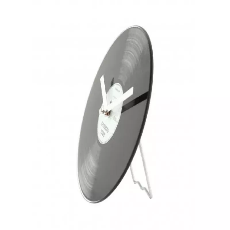 Relógio de parede NeXtime 5163 Little Spinning Time, Ø20 cm, preto