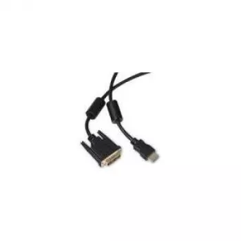 Adaptador de cabo de vídeo ShiverPeaks BS77482-RE 2m HDMI Type-A DVI-D preto