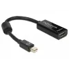 Delock - Adaptador de vídeo - Mini DisplayPort macho para HDMI fêmea - 18 cm (65099)