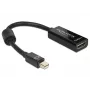 Delock - Adaptador de vídeo - Mini DisplayPort macho para HDMI fêmea - 18 cm (65099)