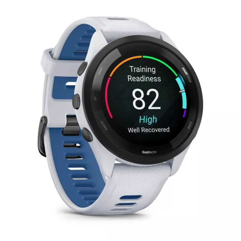 Smartwatch GARMIN Forerunner 265 — caixa em GFRP de 46 mm, AMOLED 1,3