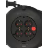 Brennenstuhl 1093900, 10 m, interior, IP20, resistente ao choque, proteção contra sobreaquecimento, plástico, policloreto de vinilo (PVC), preto