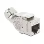 Módulo Keystone RJ45 conector fêmea Cat.6A DELOCK 90798 — ligação LSA