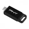 PNY Elite, 128 GB, USB Type-C, 3.2 Gen 1 (3.1 Gen 1), 120 MB/s, Dia, Preto