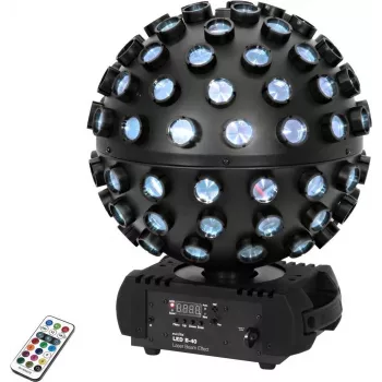 Efeito laser EUROLITE B-40 RGB Colors design compacto aparelho de iluminação laser
