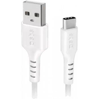 Cabo de dados USB SBS para telemóveis 2.0/Type-C 1,5 m branco - cabo - digital/dados