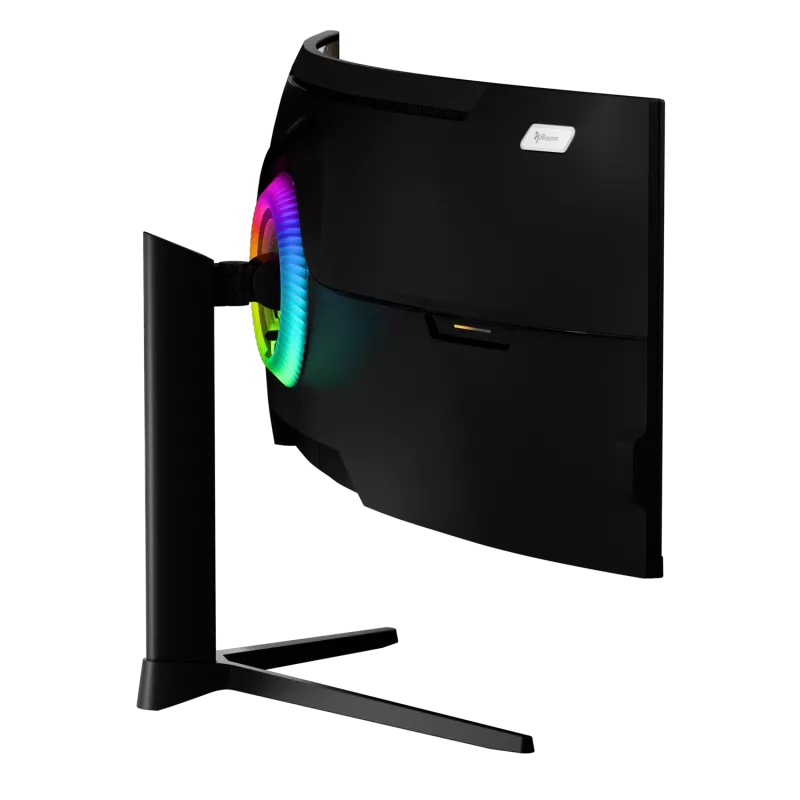 Monitor LED Curvo 49 polegadas Arozzi Nova — 5120 x 1440 Dual QHD, painel VA, 4 ms, hub USB, VESA