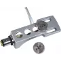 Headshell Omnitronic 10605262 — headshell de braço de leitura prateado, peça de substituição para gira-discos