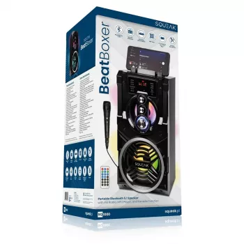 BeatBoxer altifalante Bluetooth 5.1 - Altifalante Bluetooth com karaoke