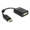 Adaptador Delock DisplayPort macho > DVI 24+5 fêmea - Adaptador DisplayPort - DisplayPort (M)