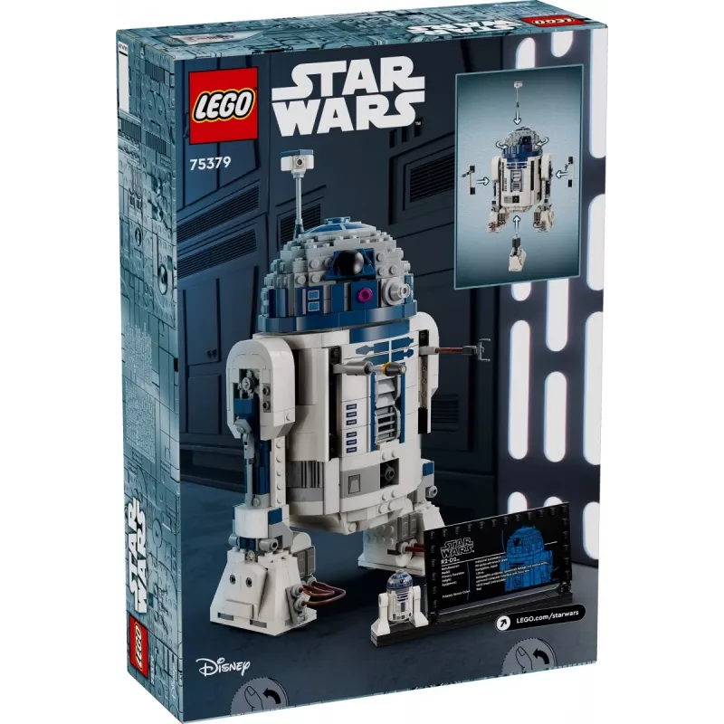 LEGO Star Wars 75379 R2-D2 conjunto de construção com minifigura de Darth Malak, 1050 peças, 10+