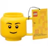 LEGO caneca de cerâmica Boy, pequena, amarela