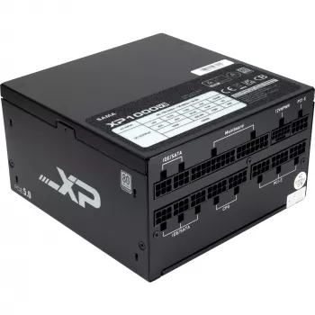 SAMA XPH-1000A, fonte de alimentação para PC 1x 12 pin High Power GPU, 3x PCIe, gestão de cabos, 1000 Watt