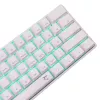 Teclado mecânico White Shark Shinobi-2 Brown Switch layout US — design compacto, switches Brown