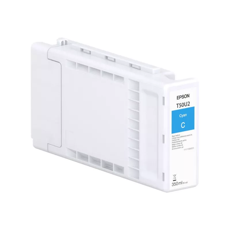 Cartucho de tinta EPSON Embalagem individual UltraChrome XD3 Ciano T50U2 350ml