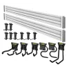 Estante de armazenamento de ferramentas de jardim Stanley STST22000-1 montagem na parede aço