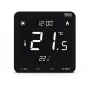 Termostato de ambiente de dois pontos com fios ST-297z v3 Tech Controllers — encastrar, preto