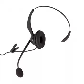 Headset Auerswald COMfortel H-200 com fios headband escritório/call center USB Type-A preto