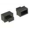 Tampa de segurança para tomada DeLOCK 64021 preto 10 unid.