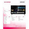 LED SMART TV SENCOR SLE 32S803B 32 polegadas webOS HD 1366×768, HDR10, Wi‑Fi, Bluetooth, DVB‑T/T2/C/S/S2, 3×HDMI, 2×USB