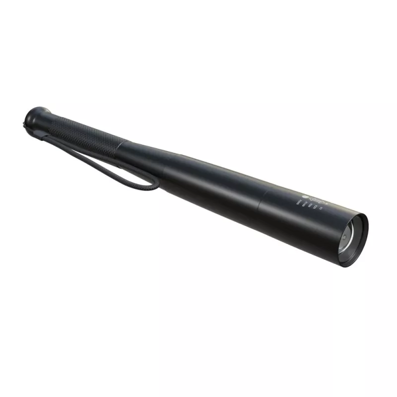 Lanterna de mão Extralink EX.30851, SMD LED 10W, corpo em alumínio, AA 1,5 V, 290×30×30 mm, preto